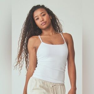 Solid Brami Tank - White - M